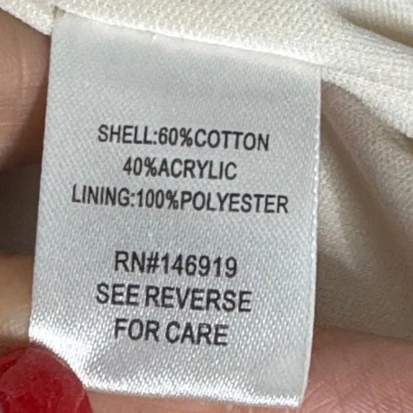 Casa Cabana Knitted Dress Hollow Out V Neck Sleeveless Midi Dresses - Picture 5 of 7